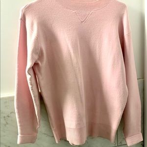 Baby pink Banana republic sweatshirt